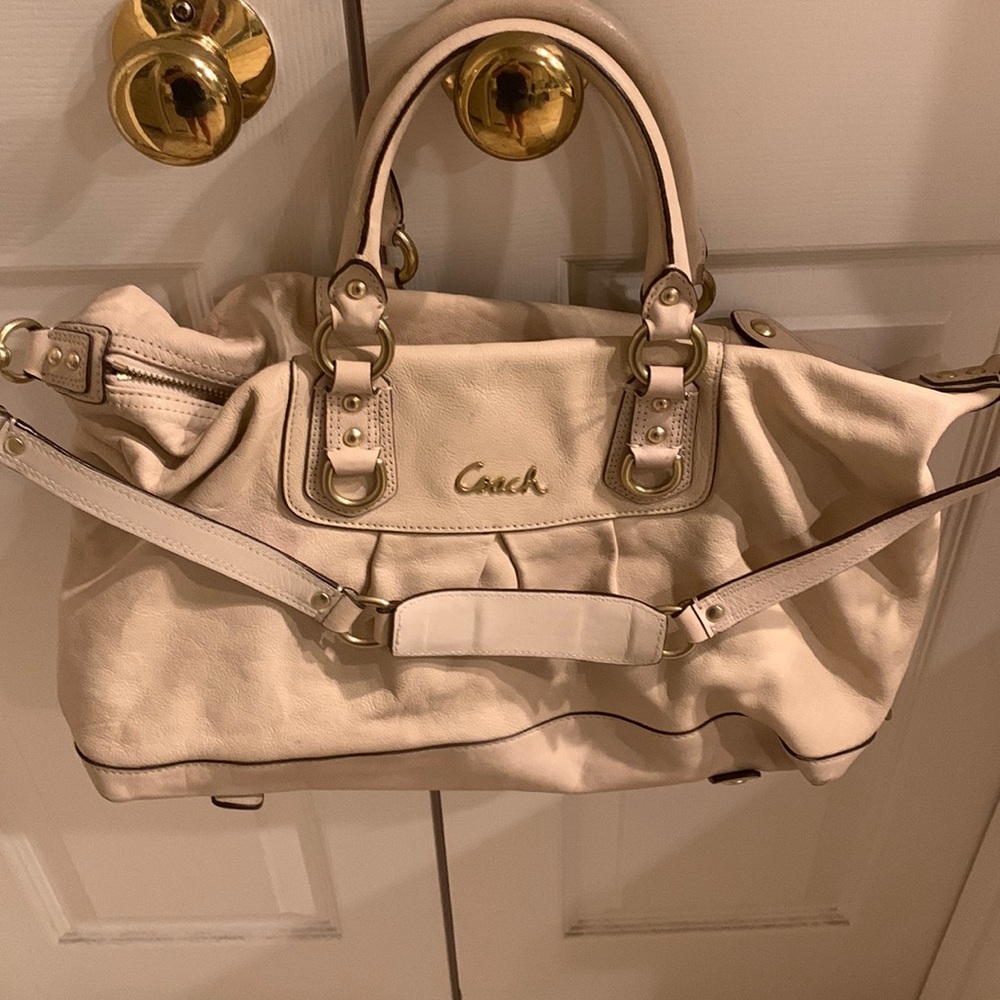 Coach Ashley leather Satchel